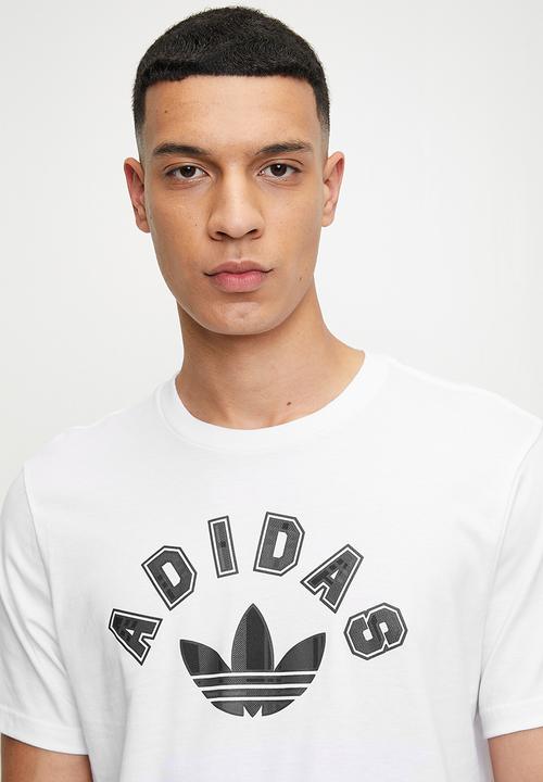 adidas Originals - Tartan 1 Tee - white