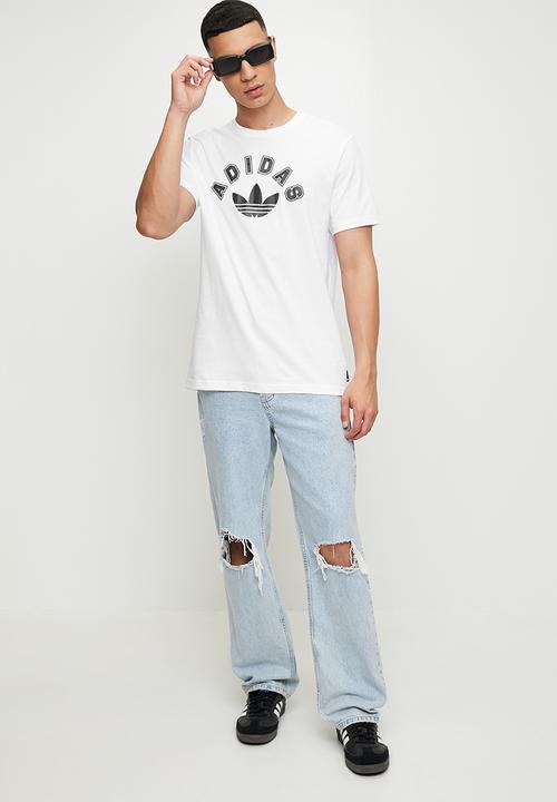 adidas Originals - Tartan 1 Tee - white