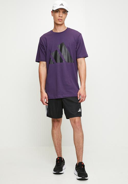 adidas Performance - Big Logo SJ Tee - Aurora plum