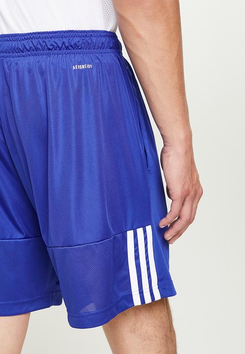 adidas Performance - Sereno Short - Semi lucid blue/white