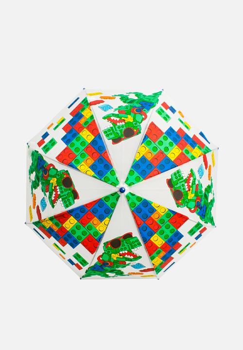 Character Group - Dino blocks umbrella - multi