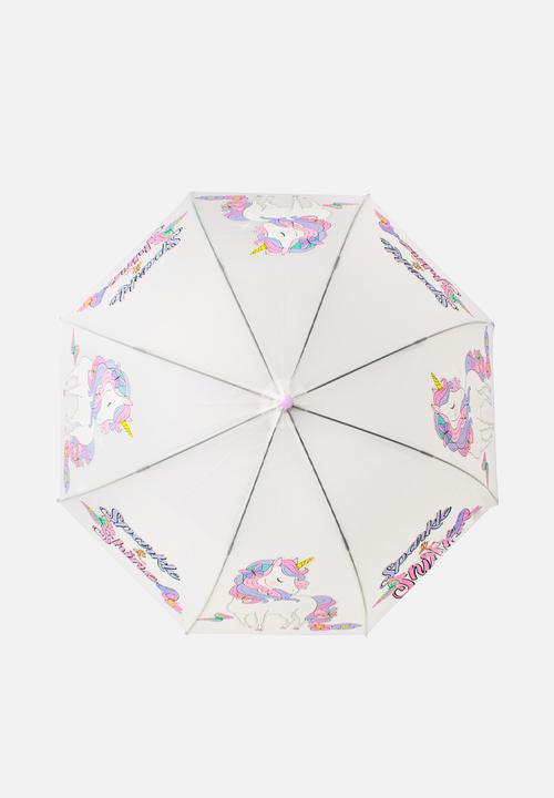 Character Group - Unicorn umbrella - grey & purple