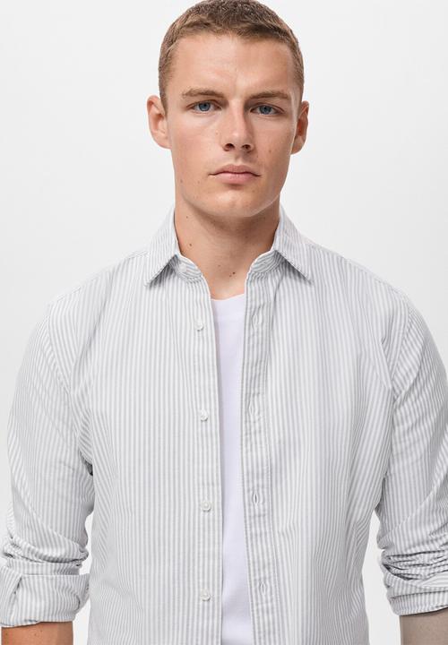 MANGO - Camisa Kodak1 - Grey