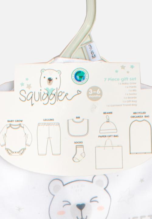 Character Group - 7 Piece gift set - grey & white
