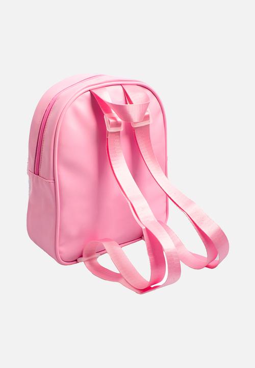 Character Group - Faux fur backpack - blue & pink