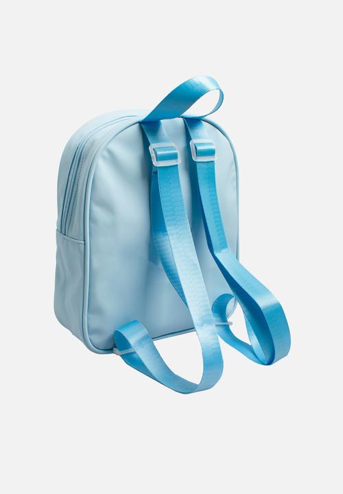 Character Group - Quilted iridescent backpack - aqua blue