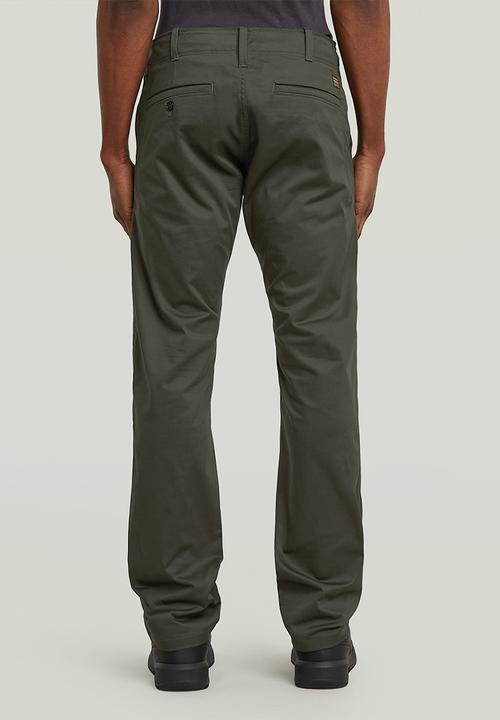 G-STAR - Mosa Straight Chino - asfalt