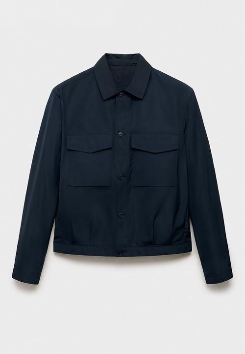 MANGO - Chaqueta Iago - Dark Blue