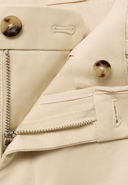 MANGO - Pantalon Barna - Light Beige