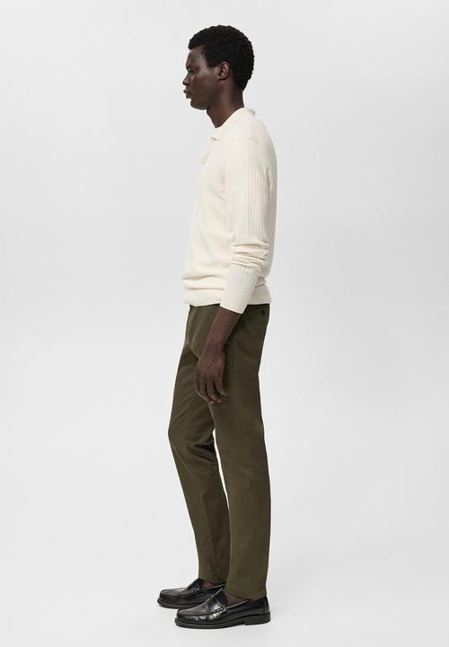 MANGO - Pantalon Barna - Khaki