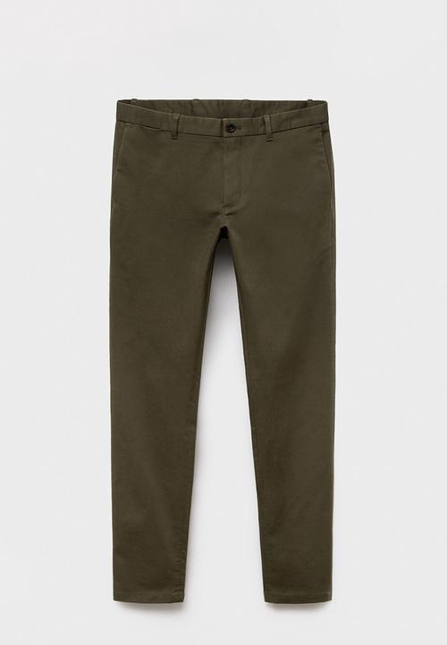MANGO - Pantalon Barna - Khaki