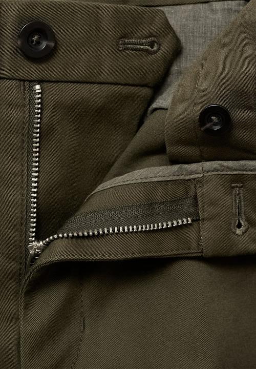 MANGO - Pantalon Barna - Khaki