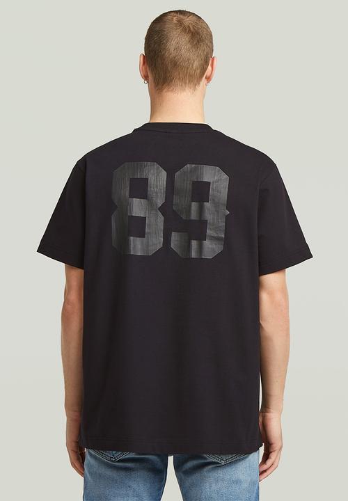 G-STAR - 89 back gr loose r t - dk black