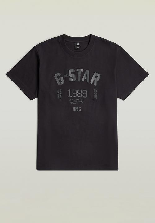 G-STAR - 89 back gr loose r t - dk black