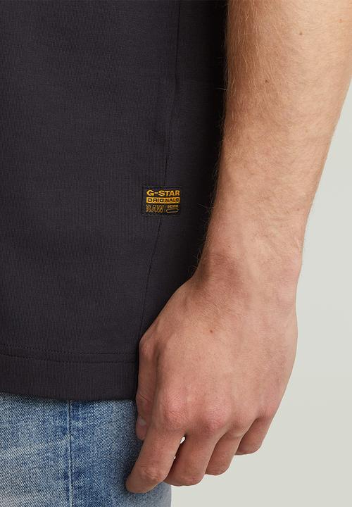 G-STAR - 89 back gr loose r t - dk black