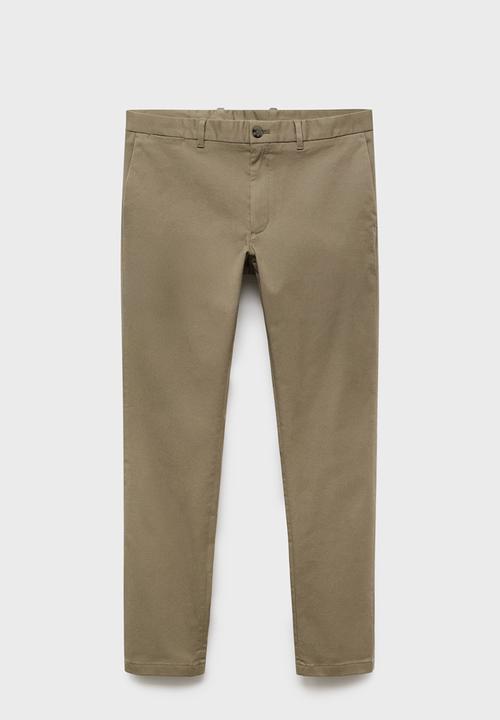 MANGO - Pantalon Barna - Medium Gray