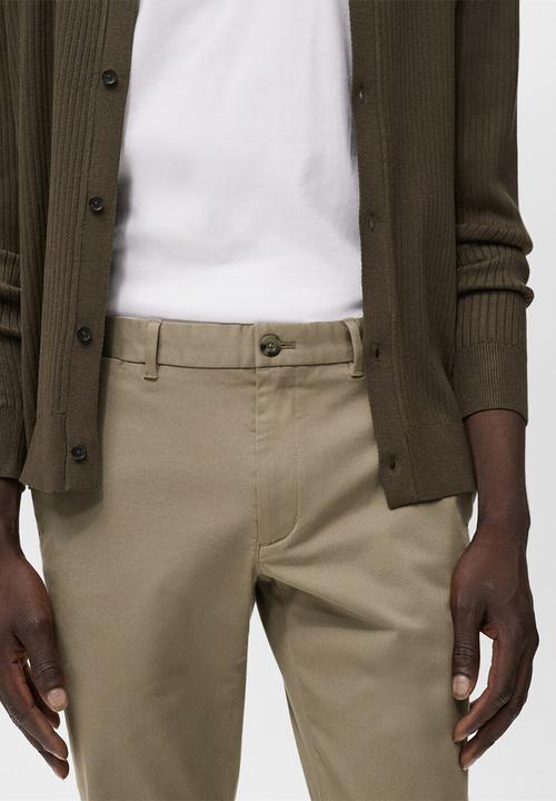 MANGO - Pantalon Barna - Medium Gray