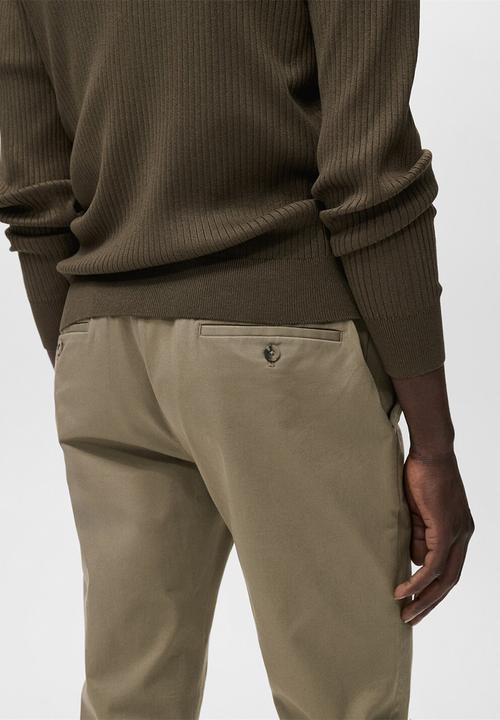 MANGO - Pantalon Barna - Medium Gray