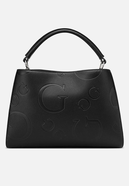 GUESS - Jarson Satchel Bag- Black