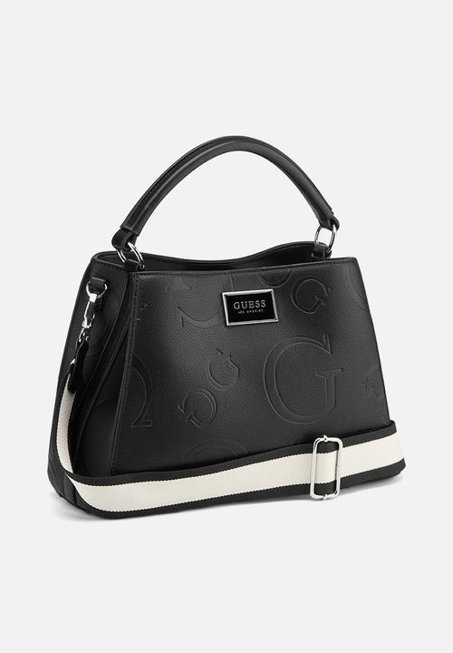 GUESS - Jarson Satchel Bag- Black