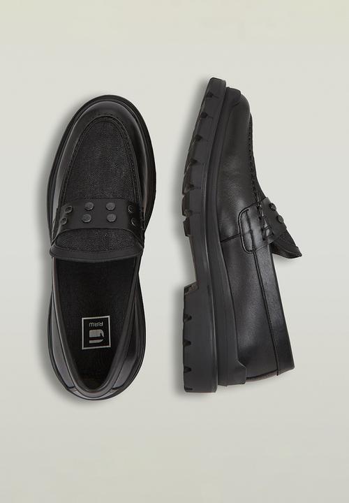 G-STAR - Blake lf lea dnm m - black