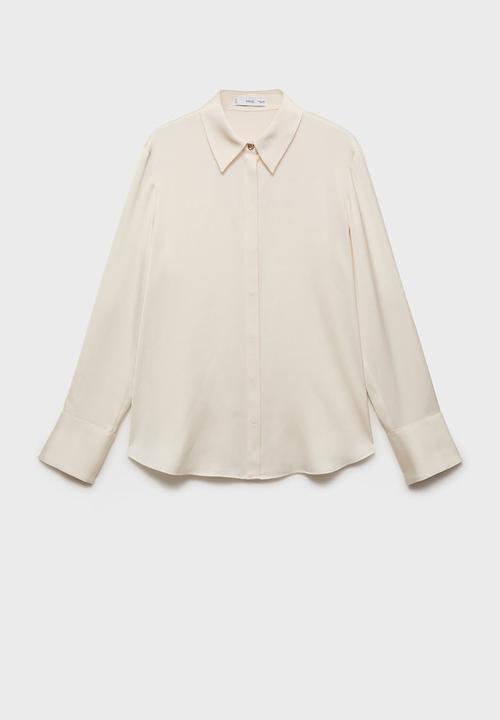 MANGO - Shirt ideale -  light beige