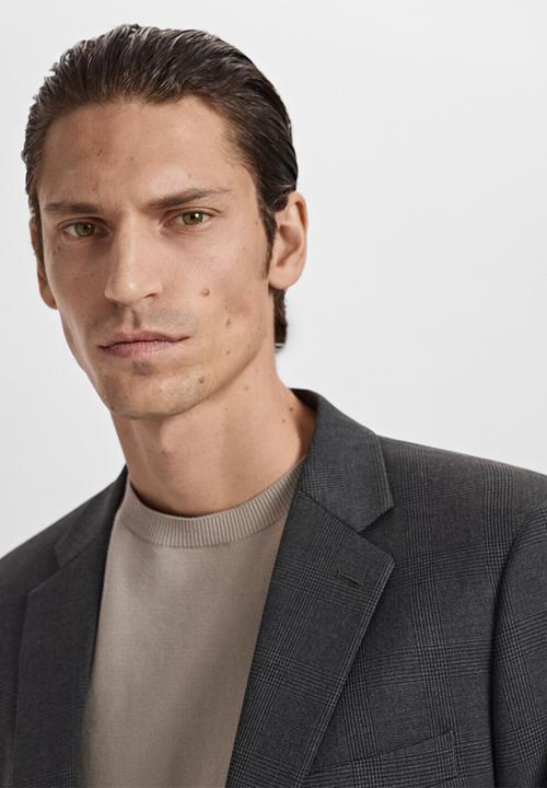 MANGO - Americana Milan - Dark Grey