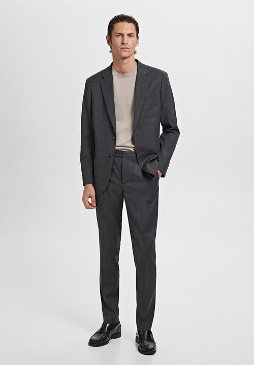 MANGO - Americana Milan - Dark Grey