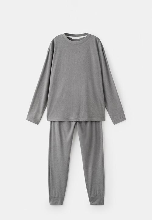 MANGO - Pijama Pack Nightset - Grey