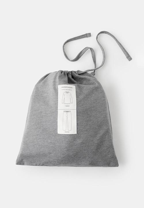 MANGO - Pijama Pack Nightset - Grey