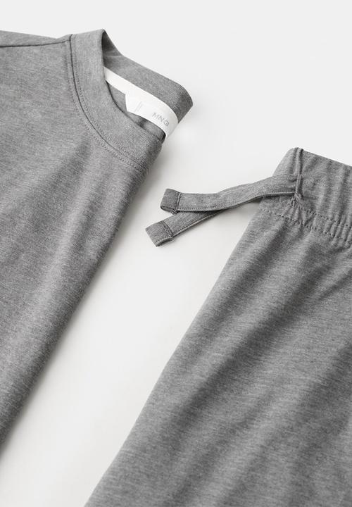 MANGO - Pijama Pack Nightset - Grey