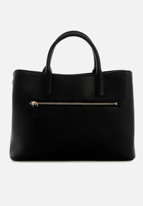 GUESS - Gregoria Large Gfriend Satchel Bag - Black