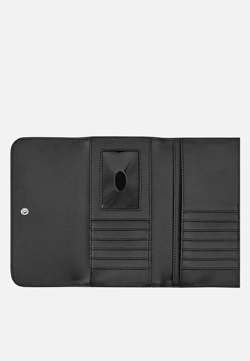 GUESS - Abbas Sling Slim Clutch Bag- Black