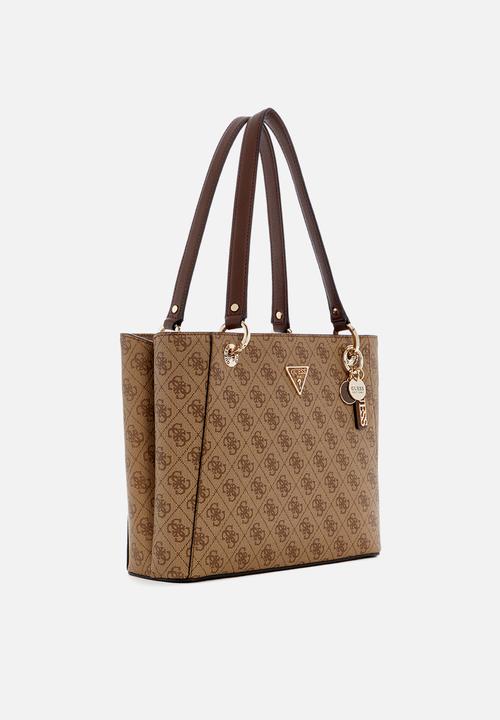 GUESS - Noelle Ii Small Tote Bag - Brown