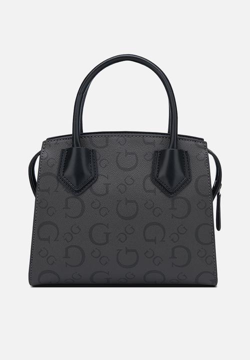 GUESS - Dorval Satchel Bag- Black