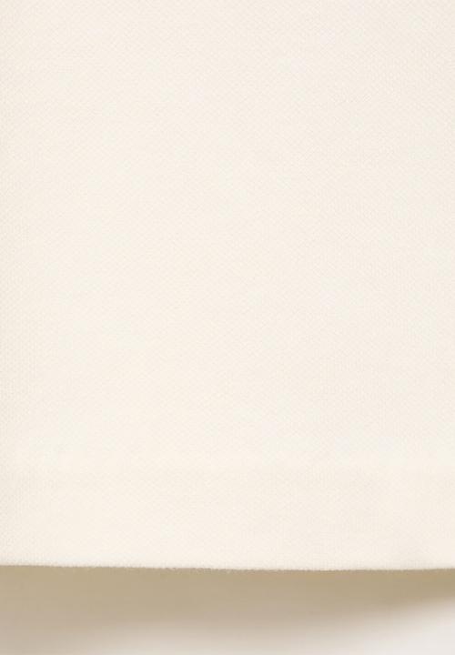 MANGO - Camiseta pico - light beige