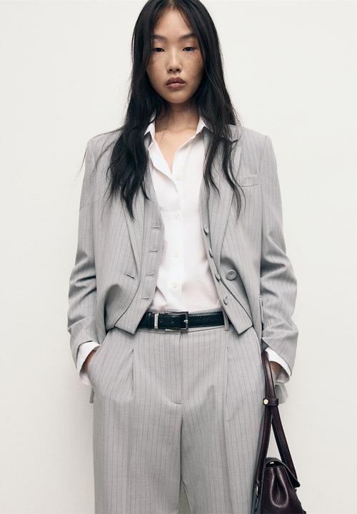 MANGO - Trousers bowery - grey
