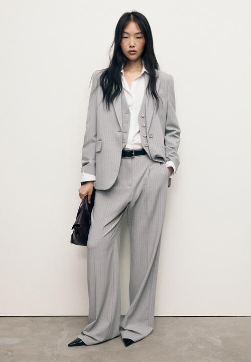 MANGO - Trousers bowery - grey