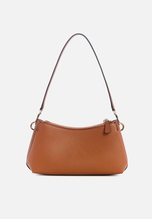 GUESS - Noelle Ii 3 Comp Crossbody Bag - Brown