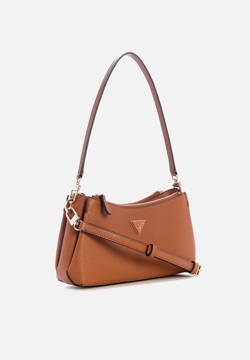 GUESS - Noelle Ii 3 Comp Crossbody Bag - Brown