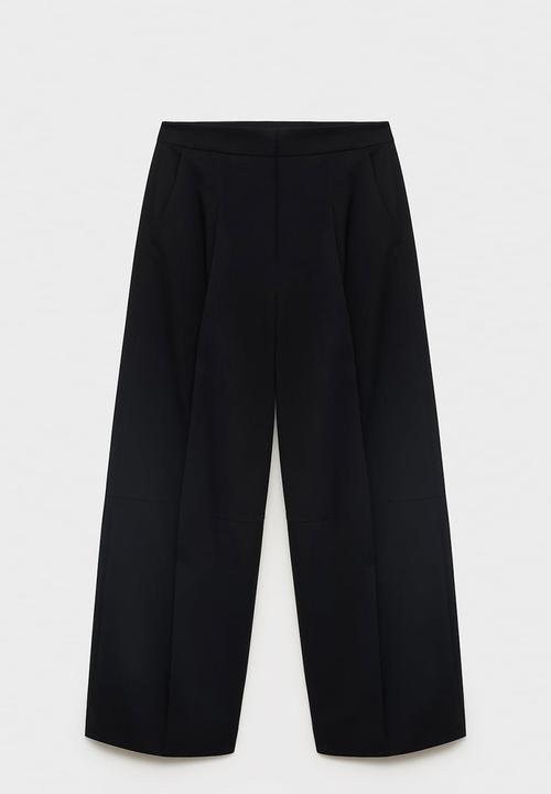 MANGO - Trousers julia -  black