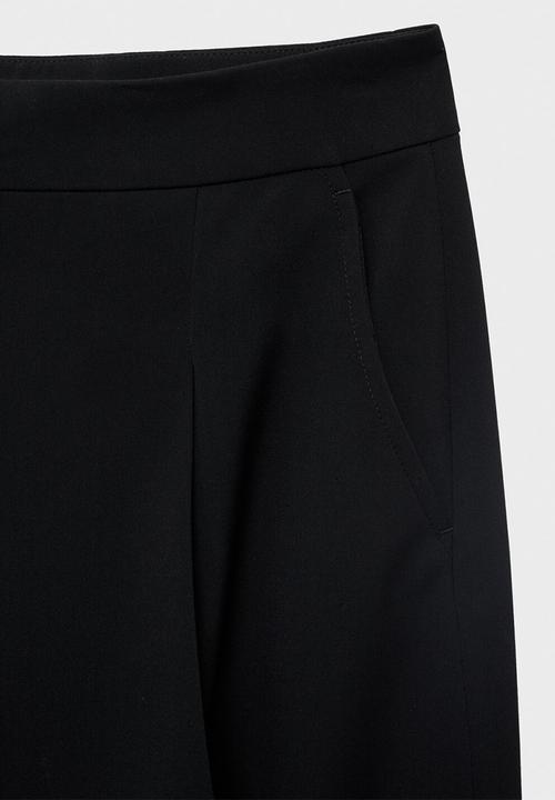 MANGO - Trousers julia -  black