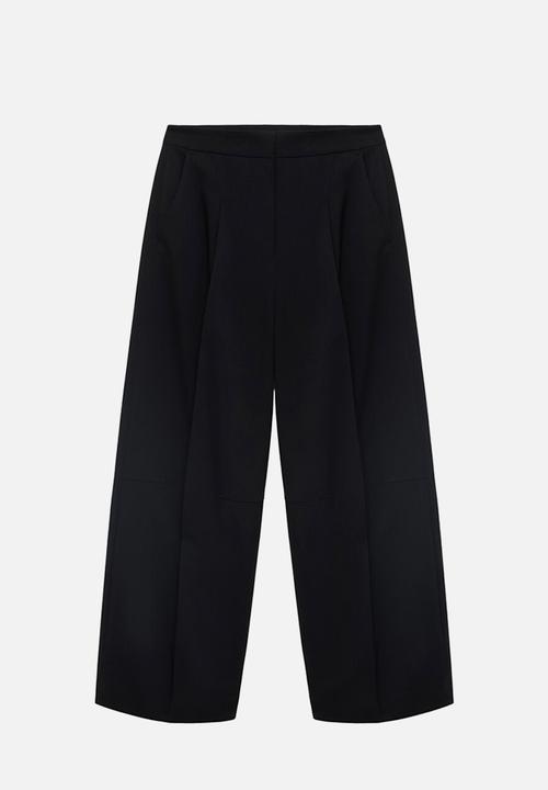 MANGO - Trousers julia -  black