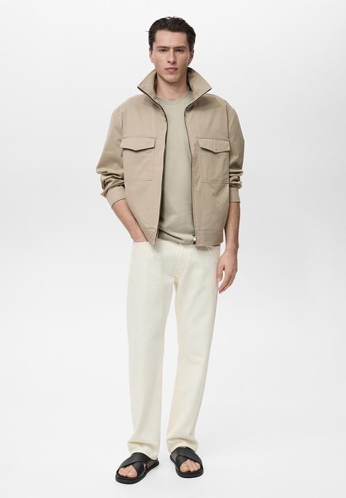 MANGO - Camiseta Cherlo - Sand