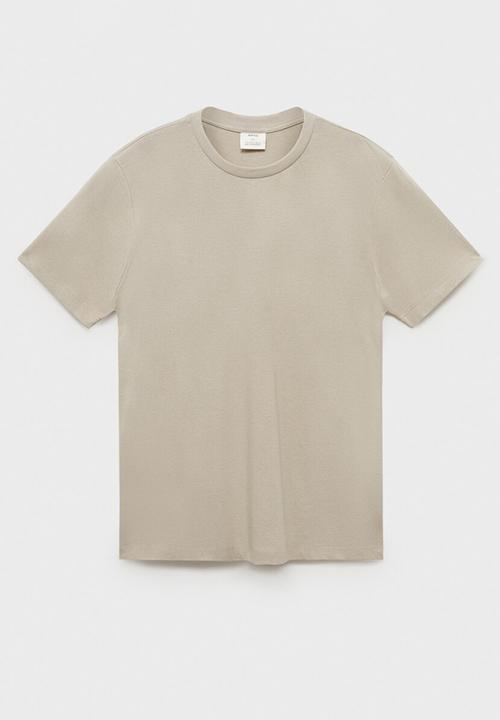 MANGO - Camiseta Cherlo - Sand