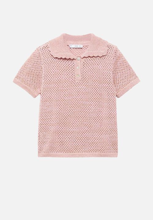 MANGO - Jersey limusin - light/ pastel pink