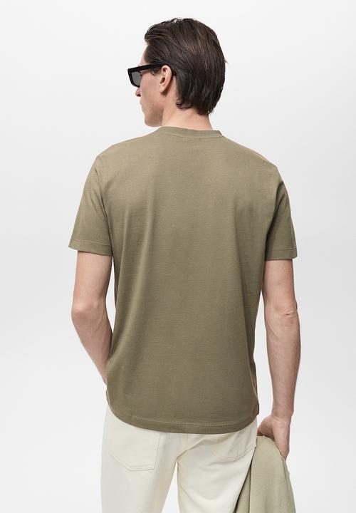 MANGO - Camiseta Cherlo - Dark Green