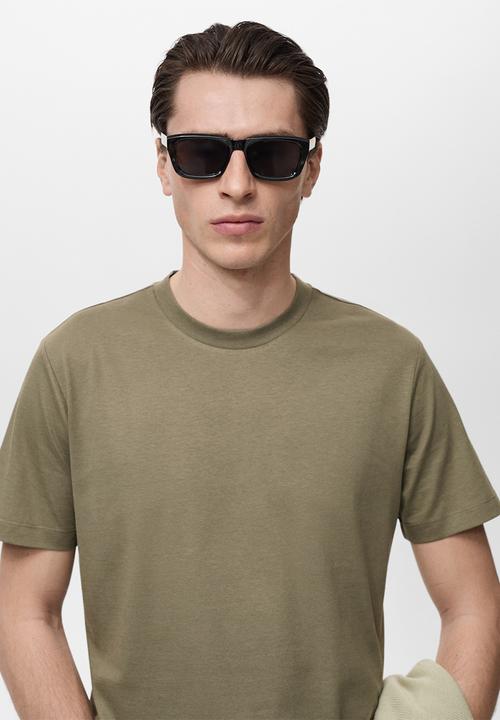 MANGO - Camiseta Cherlo - Dark Green