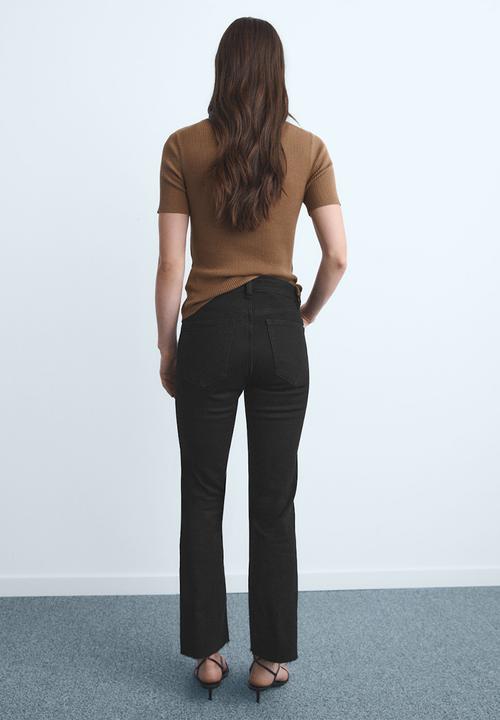 MANGO - Jeans sienna -  open-grey