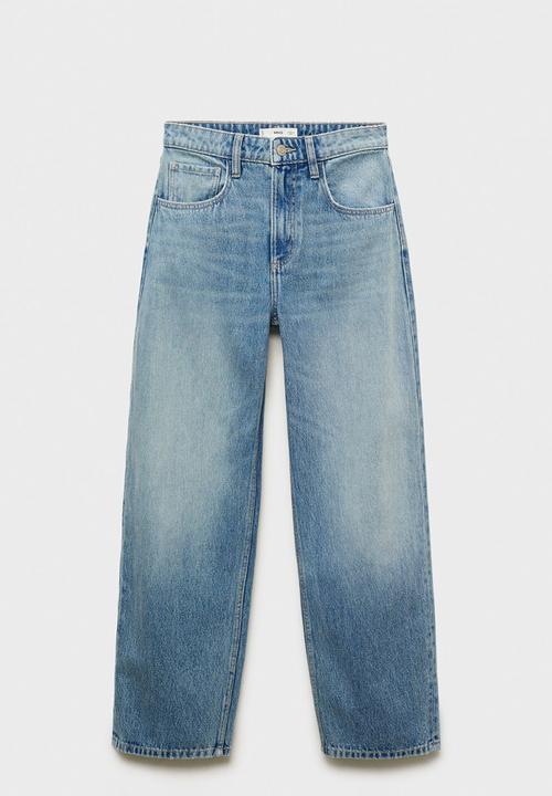 MANGO - Jeans bet - open-blue